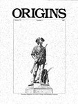 Origins (vol. 07, no. 02) Fall 1989