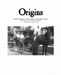 Origins (vol. 18, no. 01) Spring 2000