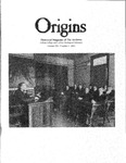 Origins (vol. 19, no. 01) Spring 2001