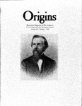 Origins (vol. 19, no. 02) Fall 2001