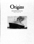 Origins (vol. 20, no. 01) Spring 2002