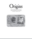 Origins (vol. 25, no. 02) Fall 2007