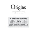 Origins (vol. 30, no. 01) Spring 2012