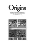 Origins (vol. 32, no. 01) Spring 2014