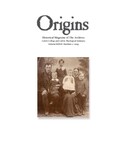 Origins (vol. 37, no. 01) Spring 2019