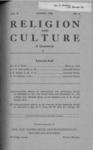 Religion and Culture Volume 2 No. 6, August 1920 by Van Noord Publishing Company