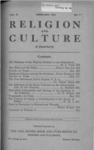 Religion and Culture Volume 2, No. 8, February 1921 by Van Noord Publishing Company