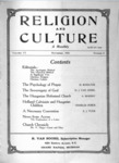 Religion and Culture Volume 6, No. 6, November 1924 by Van Noord Publishing Company