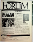 Calvin Seminary Forum