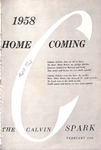 Spark: February, 1958 by Calvin Alumni Association