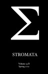 The Stromata Volume 53 Issue 2 by Calvin Theological Seminary