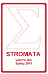 The Stromata Volume 56 Issue 1
