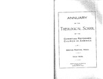 Academic Catalog 1905-1906 by Calvin University