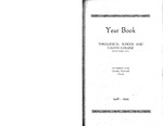 Academic Catalog 1929-1930 by Calvin University