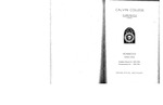 Academic Catalog 1934-1935 by Calvin University