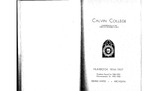 Academic Catalog 1937-1938 by Calvin University