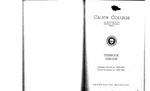 Academic Catalog 1939-1940 by Calvin University