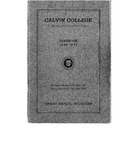 Academic Catalog 1941-1942 by Calvin University