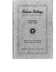 Academic Catalog 1946-1947 by Calvin University