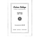 Academic Catalog 1949-1950 by Calvin University