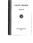 Academic Catalog 1950-1951 by Calvin University