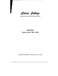 Academic Catalog 1965-1966 by Calvin University