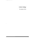 Academic Catalog 1993-1994 by Calvin University