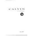 Academic Catalog 1996-1997 by Calvin University