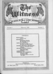 Witness Volume 1, No. 3, February 1922