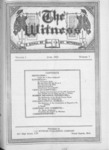 Witness Volume 1, No. 7, June 1922