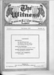 Witness Volume 1, No. 10, September 1922