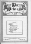 Witness Volume 1, No. 11, October 1922