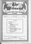 Witness Volume 2, No. 4, March 1923