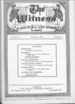 Witness Volume 2, No. 10, September 1923