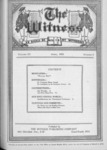 Witness Volume 3, No. 5, April 1924
